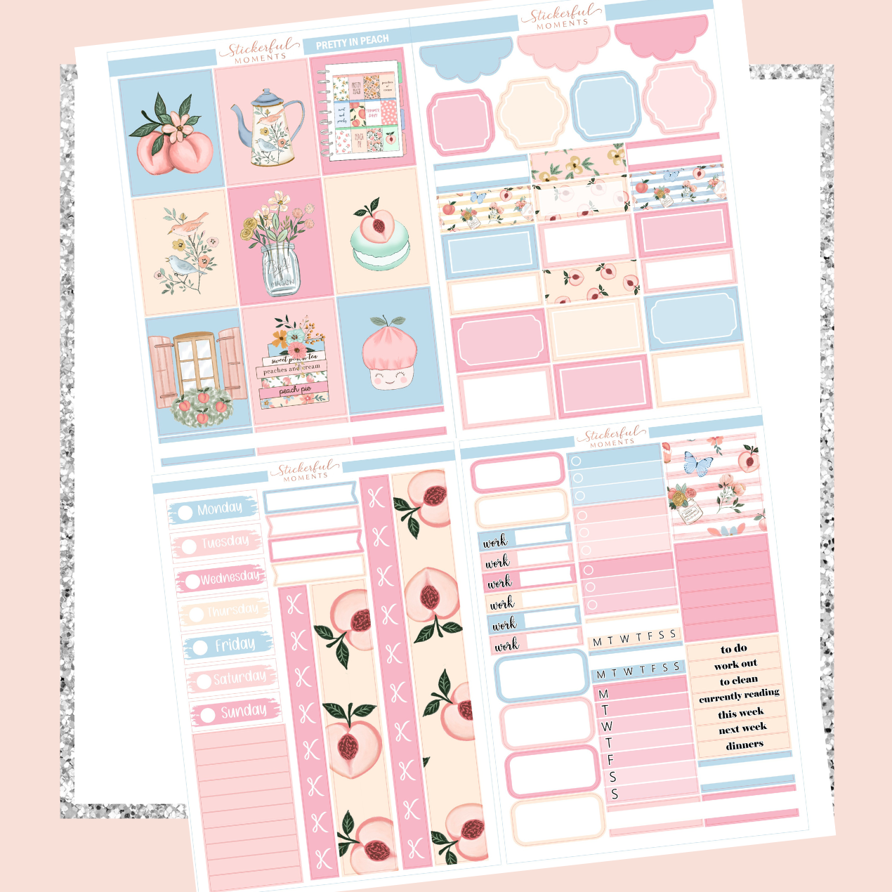 Pretty in peach/luxe kit