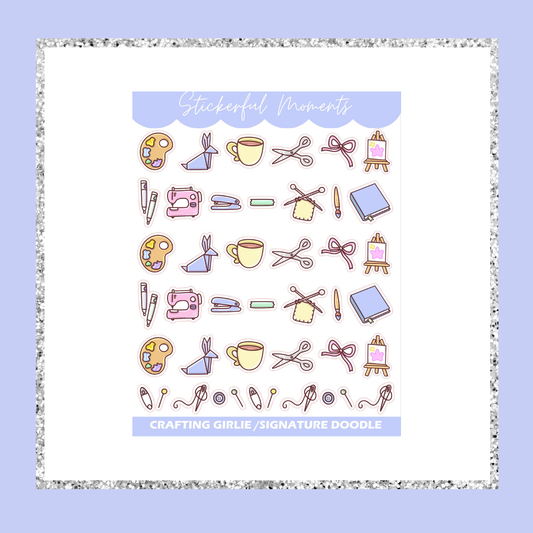 Crafting girlie