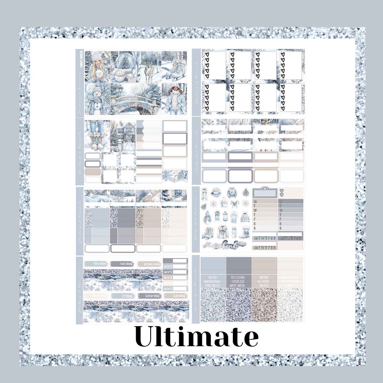 Frosty winter-weekly kit