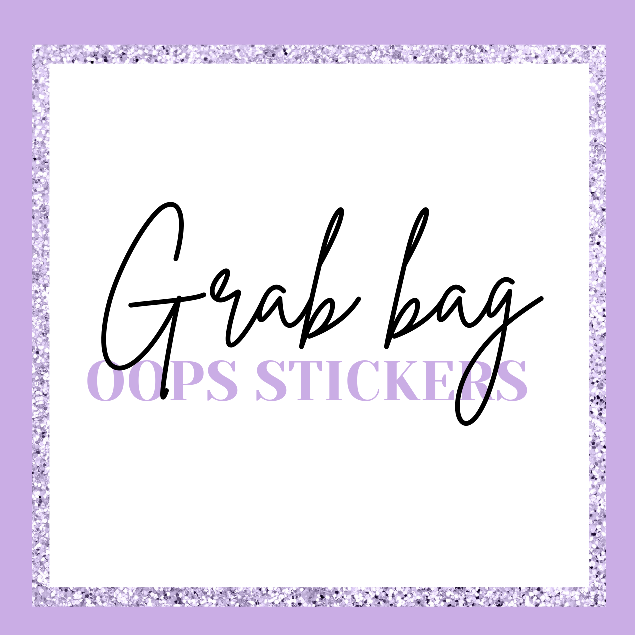 OOPS Grab Bag (5 OOPS sticker sheets)