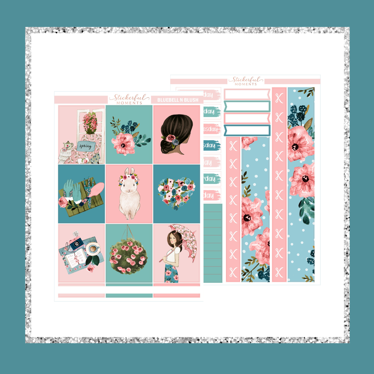 Bluebell n blush/Luxe kit