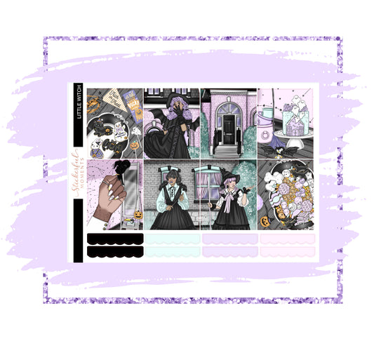 Little witch-Vertical Weekly Kit
